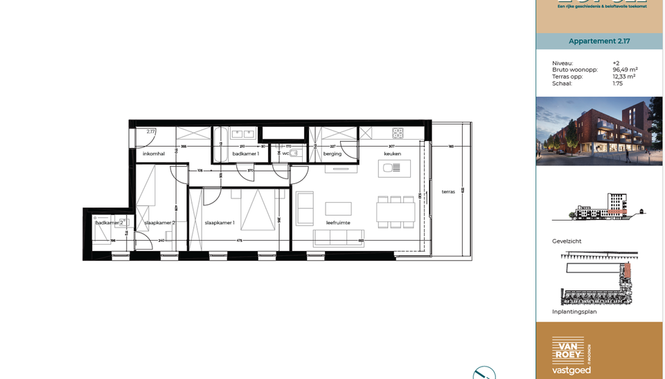 Appartement te huur in Deinze