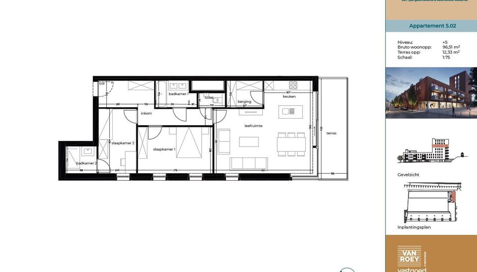 Appartement te huur in Deinze