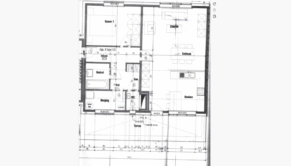 Appartement te huur in Gent Gentbrugge