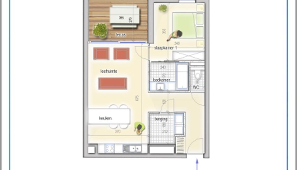 Appartement te huur in Gent Sint-Denijs-Westrem