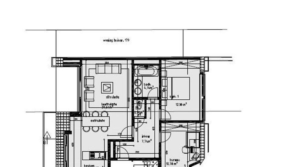 Appartement te huur in Gent Zwijnaarde