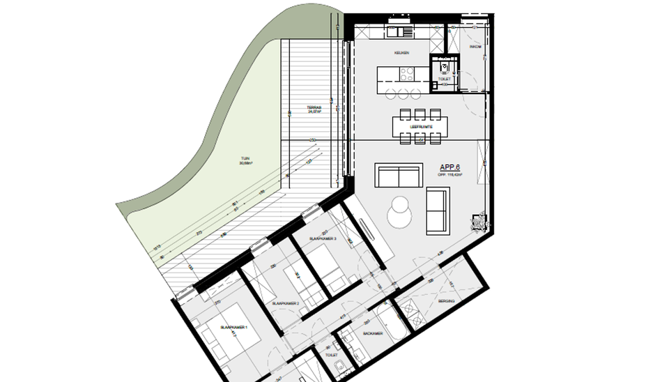 Appartement te huur in Kruisem