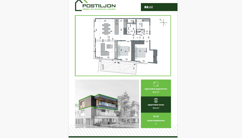 Appartement te koop in Kruisem