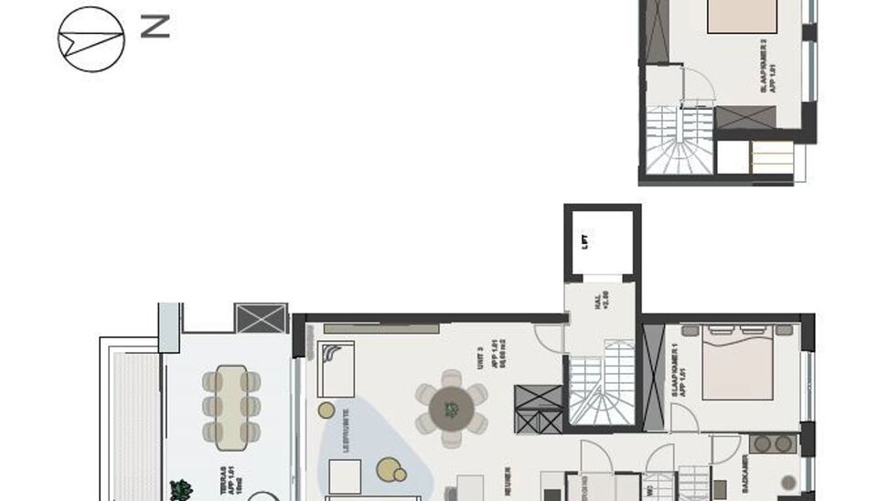 Duplex te koop in Zingem